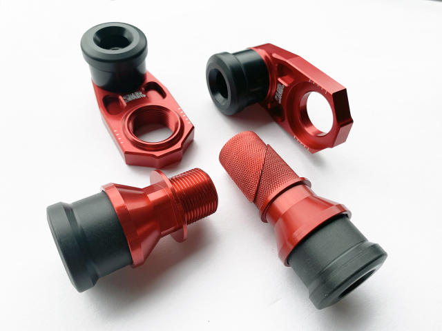 SMR KTM フロント＆リアアクスル ブロック スライダーセット レーシング