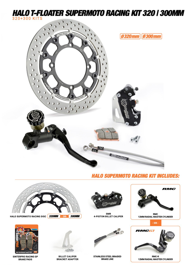 Moto-Master WR250R用 スーパーモト 320mm ストリート用 MOTOMASTER モトマスター スーパーモト 320mm ストリート用