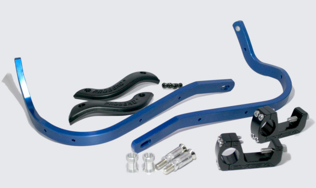 CYCRA サイクラ プロベンドハンドガード+Uクランプ ブルーアルマイト