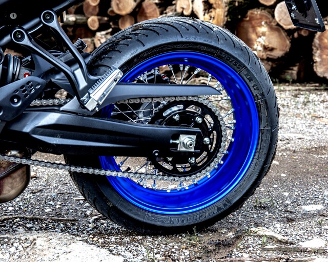 前後セット・STS2 鍛造リム） alpina チューブレスホイール Yamaha MT 