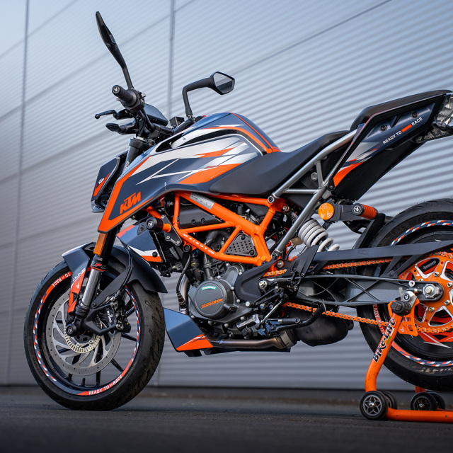 KTM デューク 125/200/250/390 17-23 マフラーステー BAGOROS(バゴロス