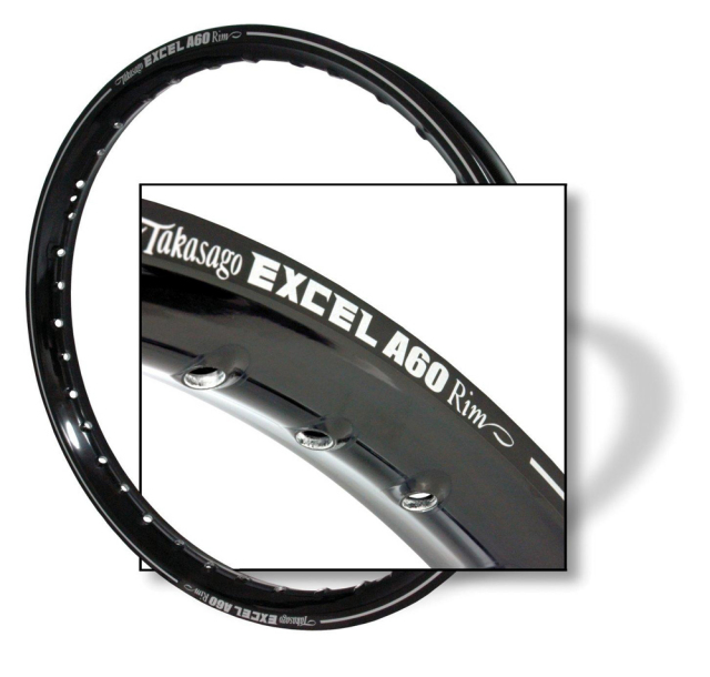 バイク Excel A60 Rim オフロードタイヤホイールセット