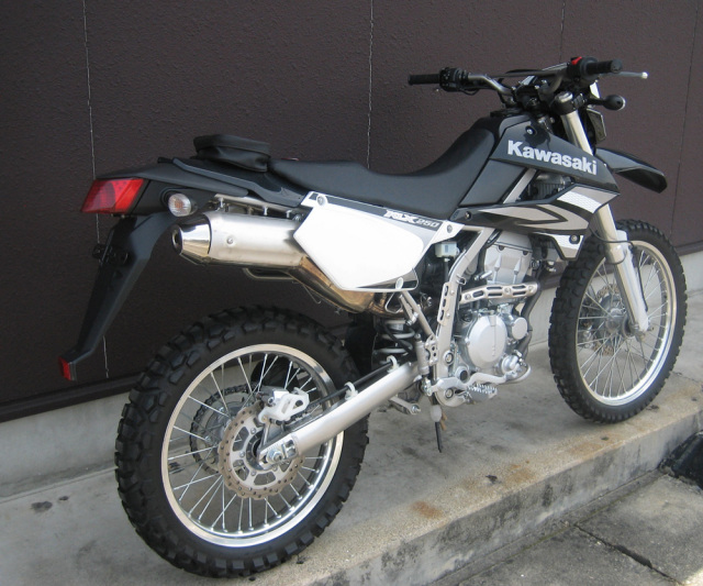 SPIRAL スパイラル ステップシート KAWASAKI KLX250/D-TRACKER-X 08-17