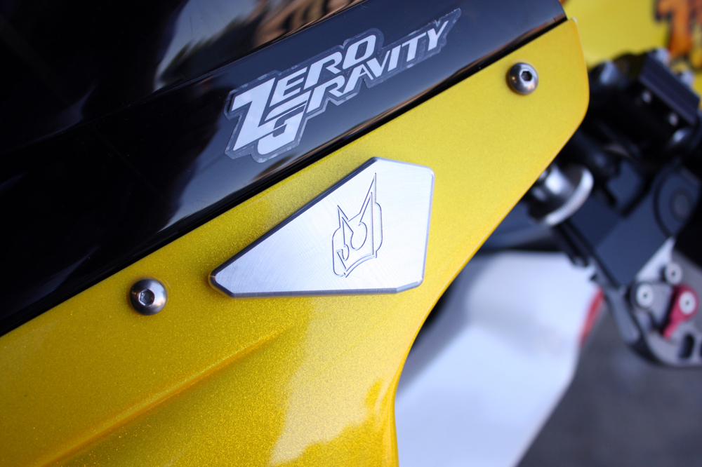 ミラーエリミネーター Triumph 675 2006-2012用