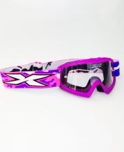 X-Brand キッズ用ゴーグル ''X-GROM'' Liquid フローパープル　紫