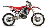 ENJOY MFG Honda 24MX チームデカールフルキット＋シートカバー