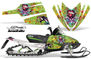AMR グラフィックデカールスノーモービルArctic Cat M Series アークティックキャット Ed Hardy