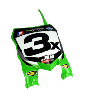 CYCRA サイクラ KAWASAKI スタジアムナンバープレート KX250F/450F (2013-2016)