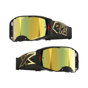 2024 EKS Brand LUCID ルシード ゴーグル キャリバー ブラックゴールド・ゴールドミラーレンズ