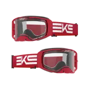 2025 EKS Brand LUCID ルシード ゴーグル キャリバーレッド・クリアレンズ　4 LAYER FOAM