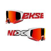 GOX クロスフェード  ホワイト・レッド  EKS Brand:イーケーエスブランドゴーグル