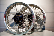 オフロード スポークホイール 前後セット Z-Wheel AR1ホイールキット WR250R/X用フロント (ステンレス