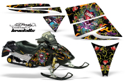AMR グラフィックデカールスノーモービルSki Doo Rev  Ed Hardy