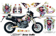 AMR デカール Ed Hardy フルキット　DRZ400SM 00-13
