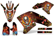 AMR デカール Ed Hardy フルキット　WR250X-R 07-15