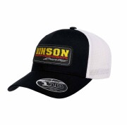 HINSON ヒンソン キャップ Trucker FlexFit 110 ブラック/ホワイト