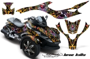 AMR CanAm Spyder 専用グラフィックキット Ed Hardy