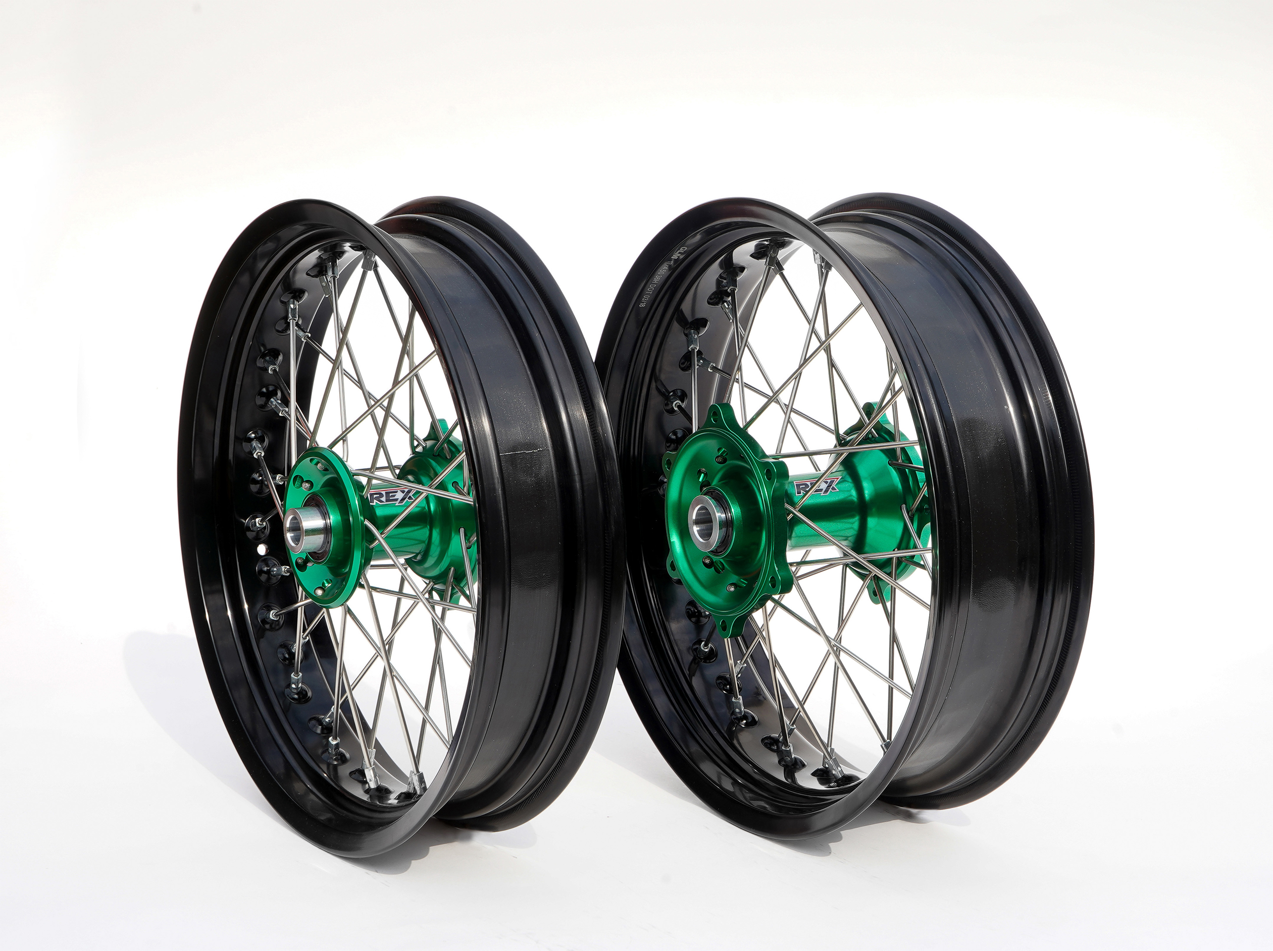 REX Kawasaki モタードコンプリートホイールセット