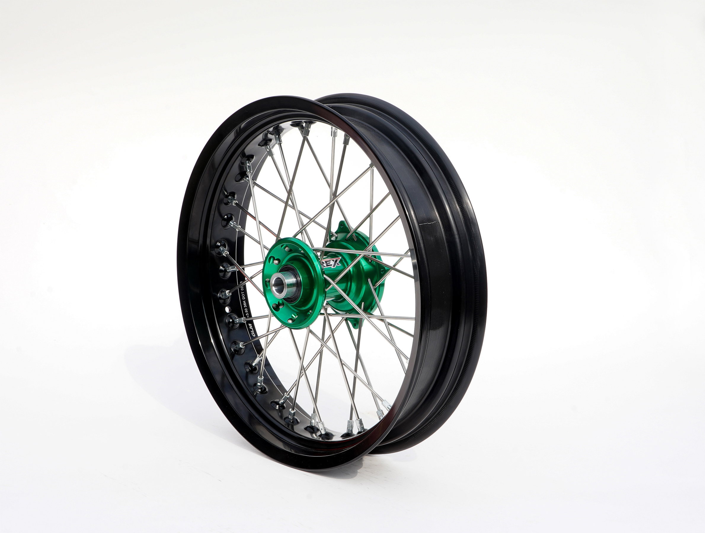 REX Kawasaki モタードコンプリートフロントホイール