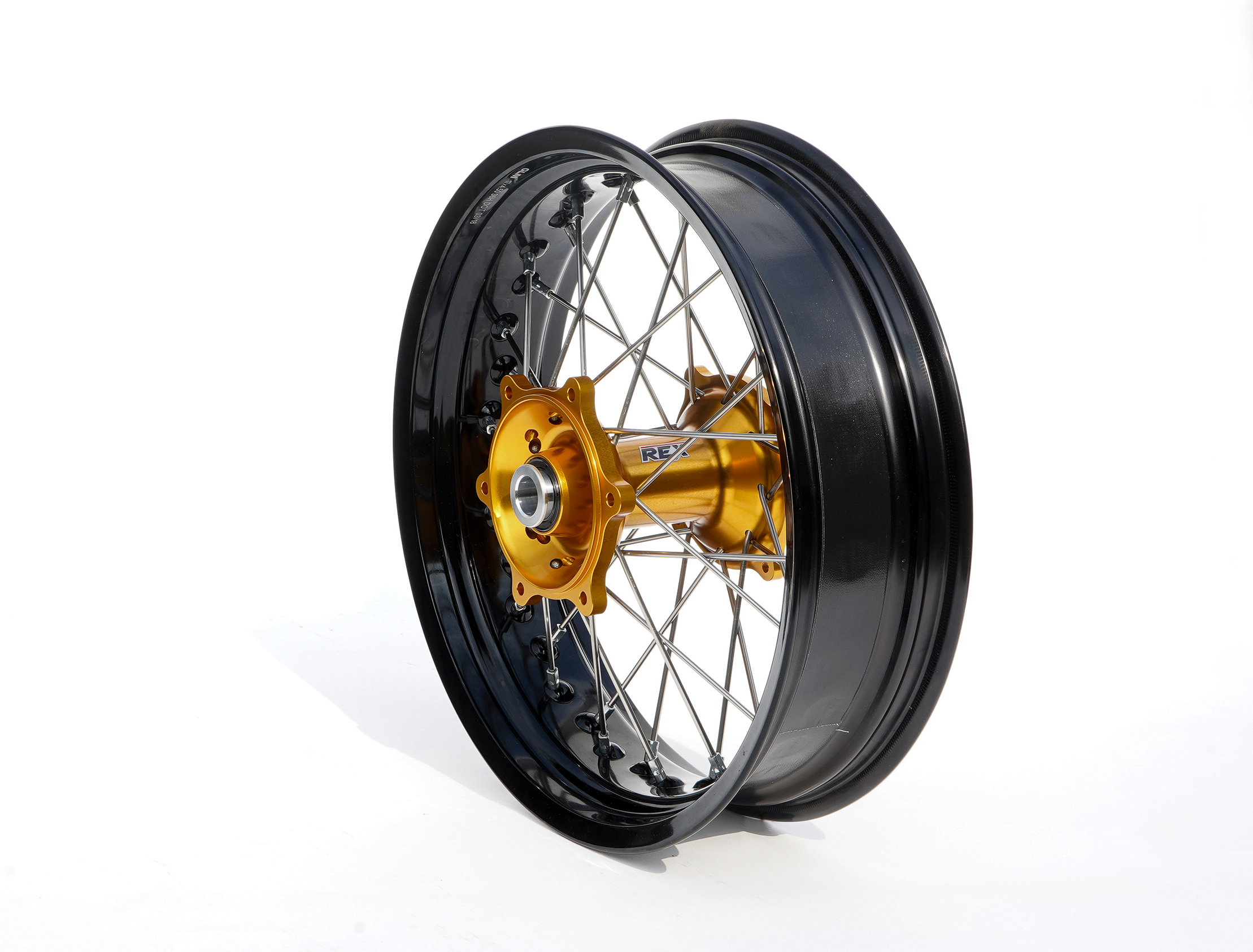 REX Suzuki モタードコンプリートリアホイール