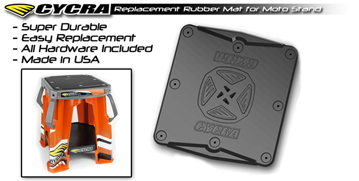 CYCRA サイクラ モトスタンド交換用ゴムマット