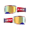 2025 EKS Brand LUCID ルシード ゴーグル キャリバー Fade RWB・ゴールドミラーレンズ