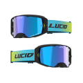 2025 EKS Brand LUCID ルシード ゴーグル フローイエロー/ ブルーフェイド・ブルーミラーレンズ