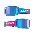 2025 EKS Brand LUCID ルシード ゴーグル フェイドピンク・ブルーミラーレンズ