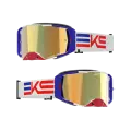 2025 EKS Brand LUCID ルシード ゴーグル キャリバー Flag RWB・ゴールドミラーレンズ