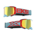 2024 EKS Brand LUCID ルシード ゴーグル キャリバー ライトブルー・ゴールドミラーレンズ