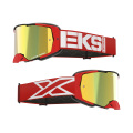 2024 EKS Brand LUCID ルシード ゴーグル キャリバー レッド・ゴールドミラーレンズ
