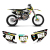 ENJOY MFG 2019 Husqvarna REVO チームデカールフルキット＋シートカバー