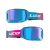 2025 EKS Brand LUCID ルシード ゴーグル フェイドピンク・ブルーミラーレンズ