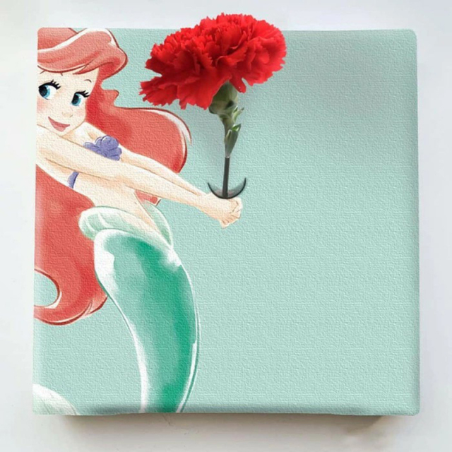 【非売品】ディズニーストア　25周年　アートパネル 非売品 ディズニーストア 鹿児島 山形屋店オープン記念マグマネット