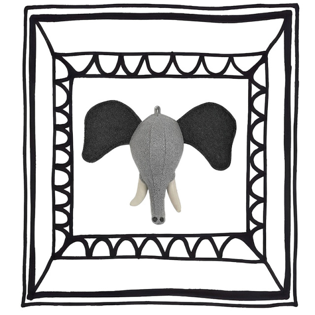 アニマルヘッド エレファント 英国 モニカリチャードロンドン