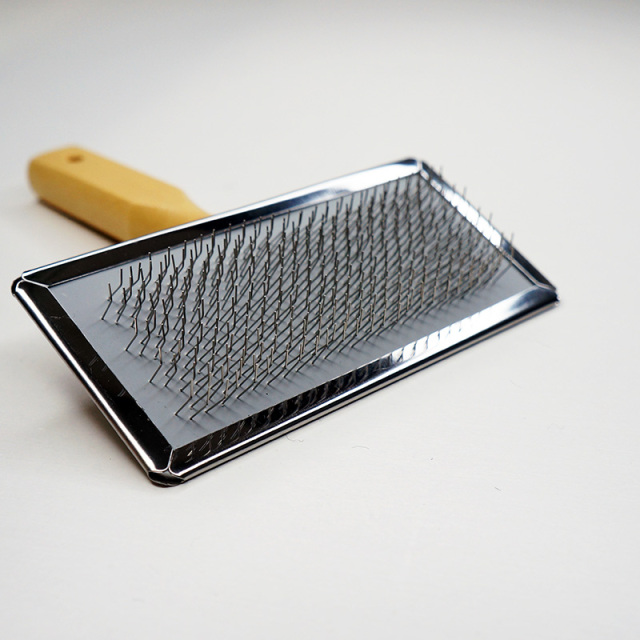 ムートンラグ お手入ブラシ 起毛ブラシ スリッカー ケア用品