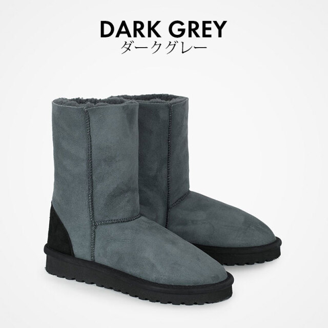 celtレギュラー ムートンブーツ darkgrey