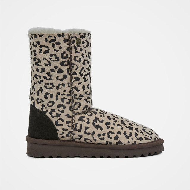 celtレギュラー ムートンブーツ leopard