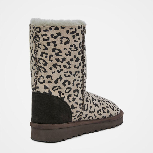 celtレギュラー ムートンブーツ leopard