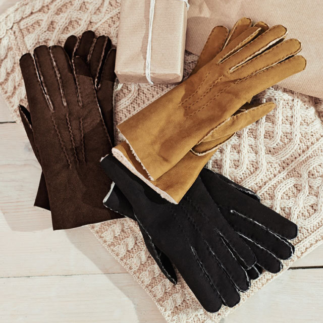 celtic ムートン手袋