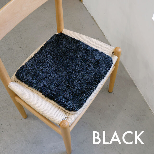 カーリー ムートン クッション 40×40cm 全3色 CURLY クリンプ 正方形