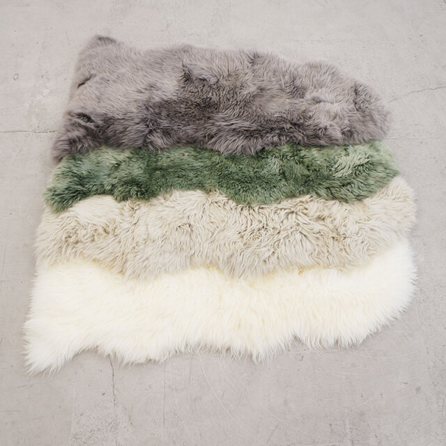 ムートンラグ ニュージーランド産 長毛1.5匹サイズ