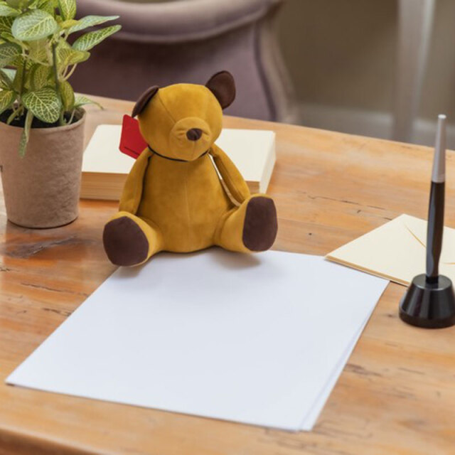 ペーパーウエイト テディベア