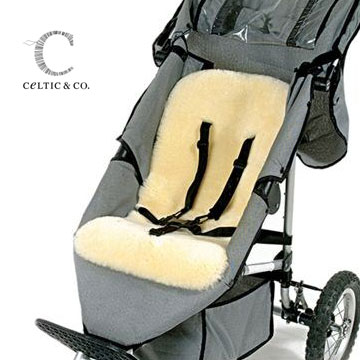 Celtic ムートン製ベビー用カーシートライナー
