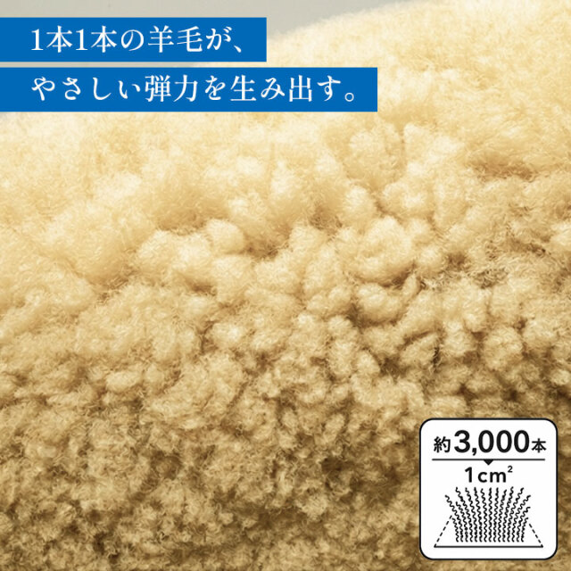 シルバラード 医療 介護 ムートン ベットパット 1匹サイズ 90×60cm