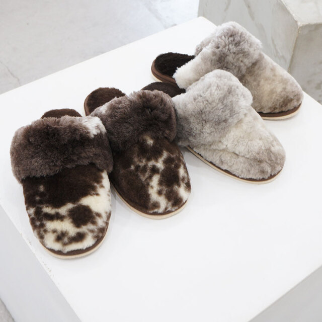 実感できるムートン スリッパ フリーサイズ 24から26cm