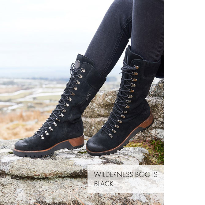 ウイルドネスブーツ ブラック