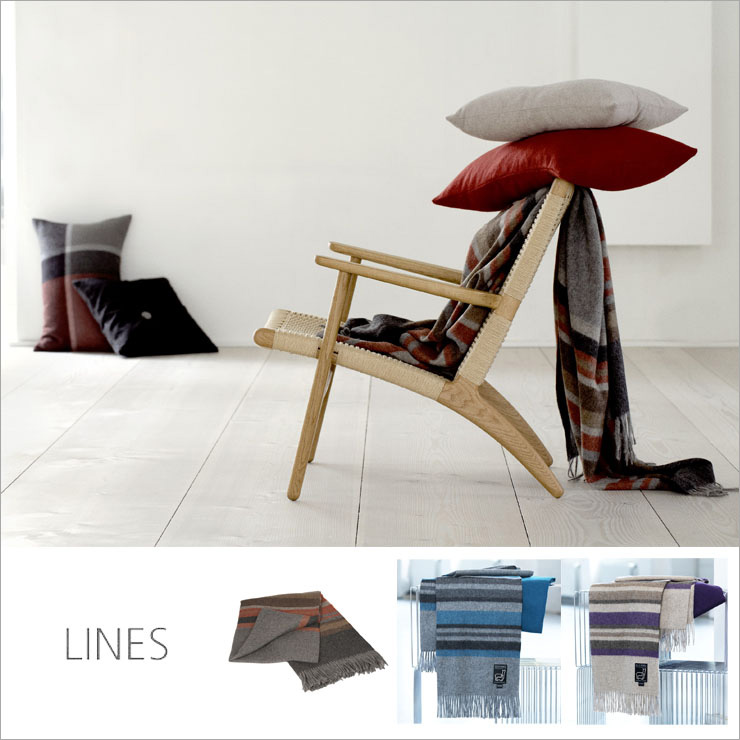 ELVANG アルパカブランケット LINES 【送料無料】