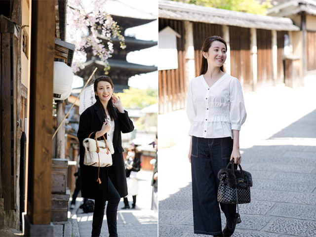 ムートン金襴バッグ