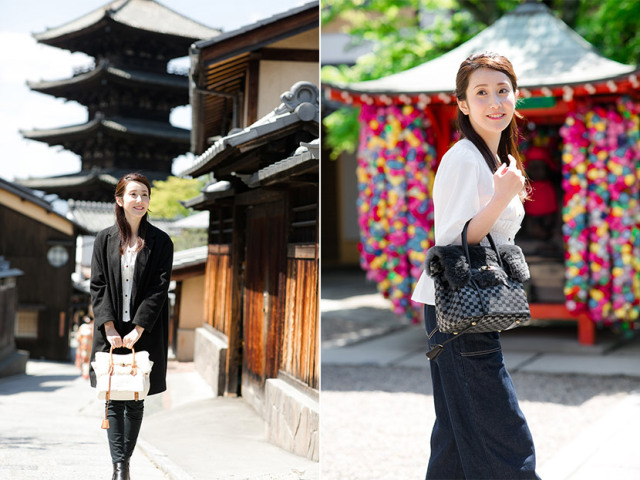 ムートン金襴バッグ